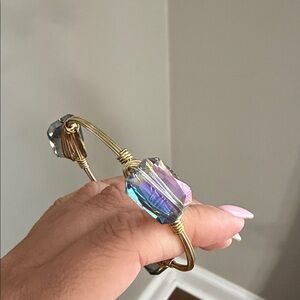 Bourbon and Boweties - Iridescent Square Crystal